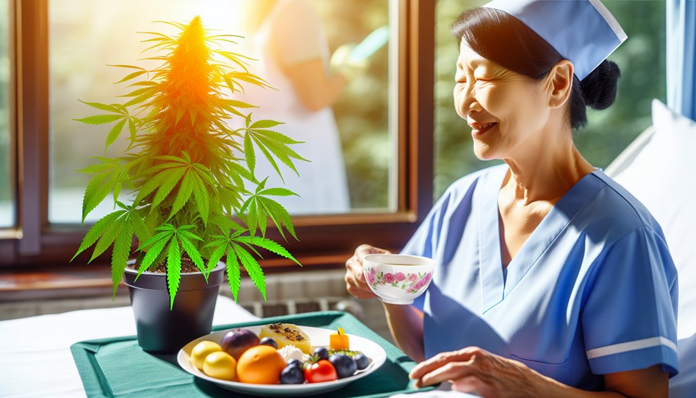 cannabis enhances appetite stimulation