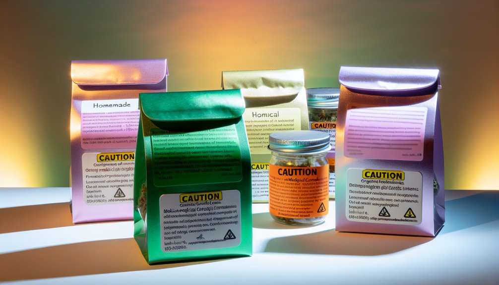 clear detailed compliant labeling