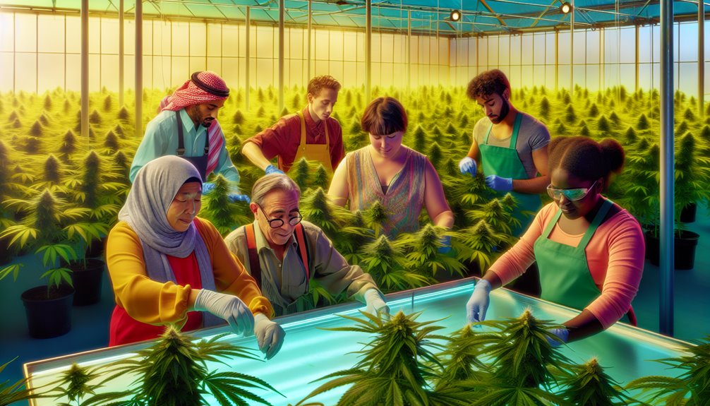 diverse growth in marijuana industry