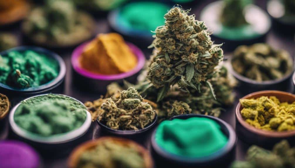 popular cannabis strain showcase
