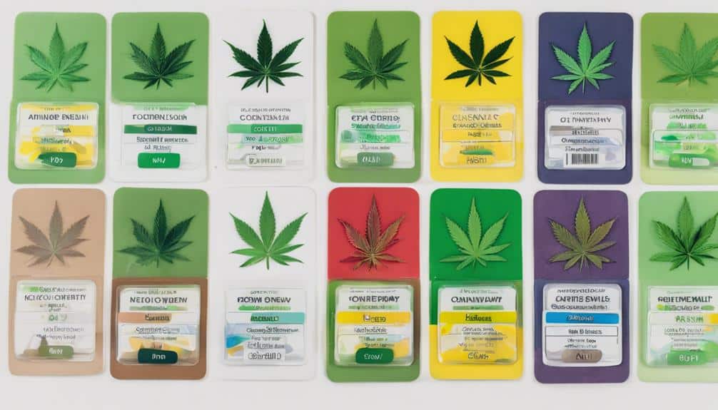 range of cannabis options