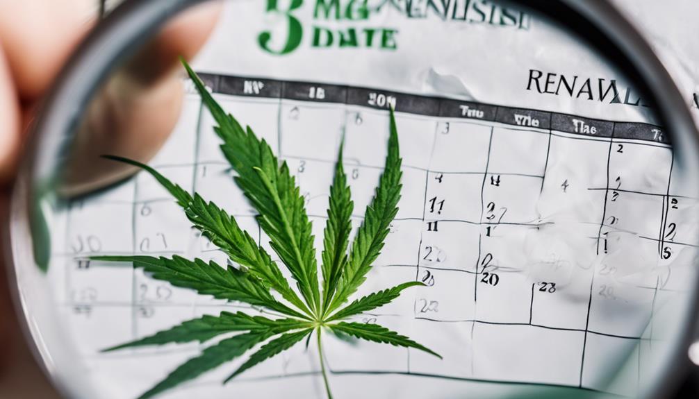 renewing medical cannabis card