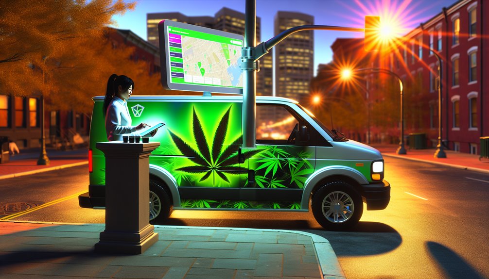 secure regulated cannabis delivery